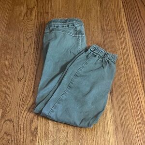 Me.n.u Girl’s Army Green Cargo Joggers Size 12